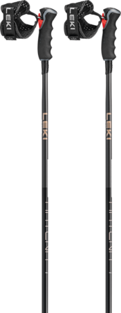 Lyžiarske palice Leki Artena Airfoil 3D Black/Dark Anthracite/Rosegold