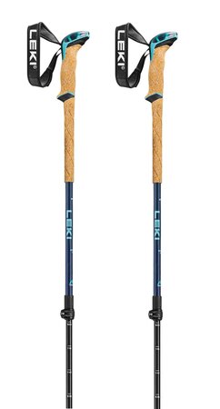 Lyžiarske palice Leki Bernina Lite 2 Denim Blue/Midnight Blue/Mint