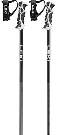 Lyžiarske palice Leki Bold Lite S Dark Anthracite/Black/Neongreen