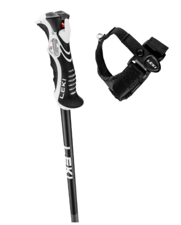 Lyžiarske palice Leki Bold Lite S Dark Anthracite/Bright Red/Black Lyžiarske palice Leki Bold Lite S Dark Anthracite/Bright Red/Black