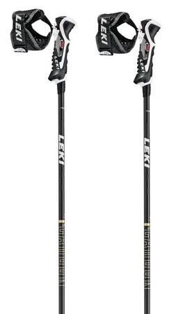 Lyžiarske palice Leki Carbon 14 3D Women Black/White