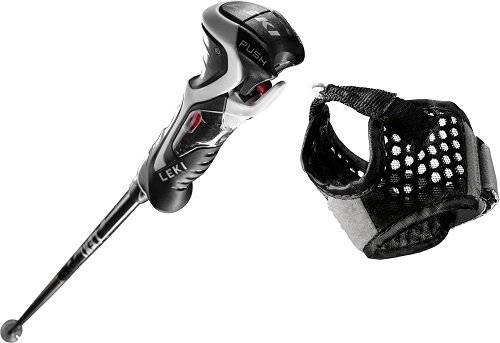 Lyžiarske palice Leki Carbon 14 3D Women Black/White