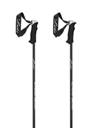 Lyžiarske palice Leki Elite Lady Black/White Lyžiarske palice Leki Elite Lady Black/White