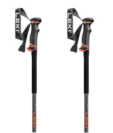 Lyžiarske palice Leki Helicon Lite Dark Anthracite/Neon Orange/Black