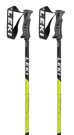 Lyžiarke palice Leki Primacy Ride Black-White-Neonyellow