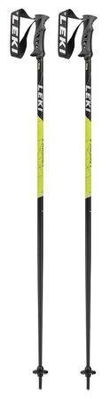 Lyžiarke palice Leki Primacy Ride Black-White-Neonyellow