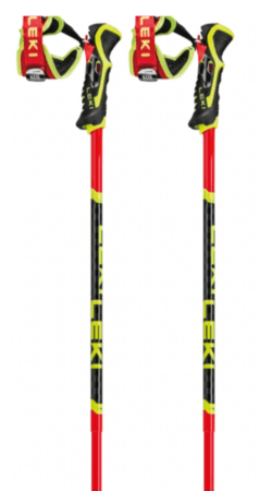 Lyžiarske palice Leki Venom SL 3D Bright Red/Black/Neonyellow Lyžiarske palice Leki Venom SL 3D Bright Red/Black/Neonyellow