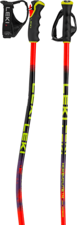 Lyžiarske palice Leki WCR Evo Lite GS TR Bright Red/Violet/Neonyellow