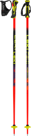 Lyžiarske palice Leki WCR Evo Lite SL TR Bright Red/Violet/Neonyellow