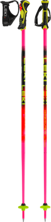 Lyžiarske palice Leki WCR Evo Lite SL TR Neonpink/Neonorange/Neonyellow