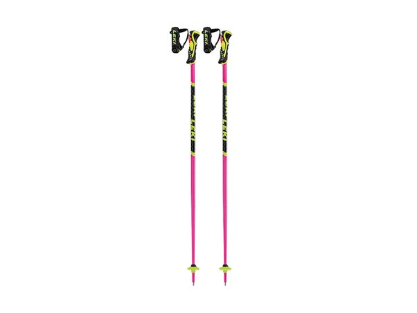 Lyžiarske palice Leki WCR Lite SL 3D Neon Pink/Black/Neonyellow Lyžiarske palice Leki WCR Lite SL 3D Neon Pink/Black/Neonyellow