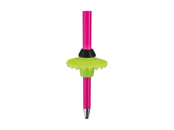 Lyžiarske palice Leki WCR Lite SL 3D Neon Pink/Black/Neonyellow Lyžiarske palice Leki WCR Lite SL 3D Neon Pink/Black/Neonyellow