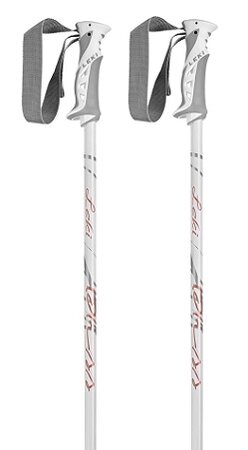Lyžiarke palice Leki Poles Bliss White-Silver-Rosegold