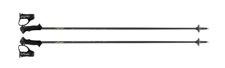 Lyžiarske palice Leki Carbon 14 S Lady, black/ gold 19/20