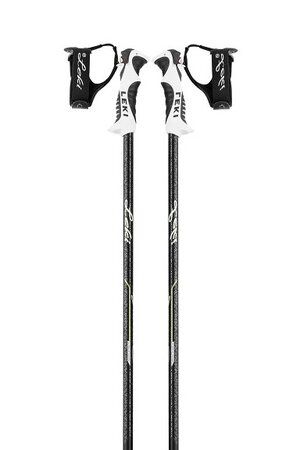 Lyžiarske palice Leki Giulia S, black/ white/ green, 19/20