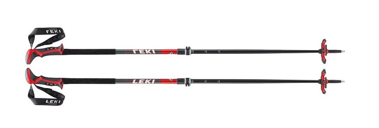 Lyžiarske palice Leki Haute Route, anthracite/ white/ red 19/20