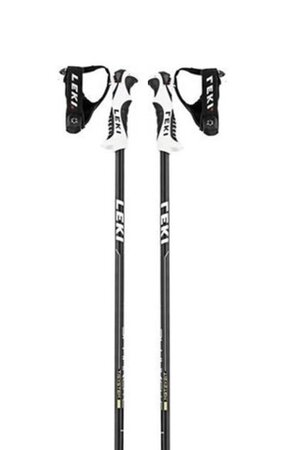 Lyžiarske palice Leki Spark Lite S, black/ white/ yellow 19/20