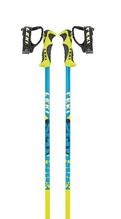 Lyžiarske palice Leki Spitfire Lite S, yellow/ blue/ white 19/20