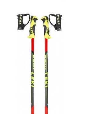 Lyžiarske palice Leki Worldcup Lite SL red/ black/ yellow