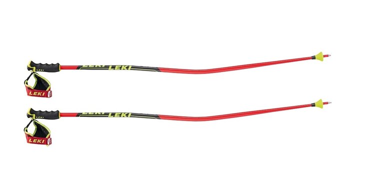 Lyžiarske palice Leki Worldcup Racing GS, red/ black/ yellow 19/20