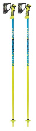 Lyžiarske palice Leki Spitfire Lite S Neonyellow-Blue-White