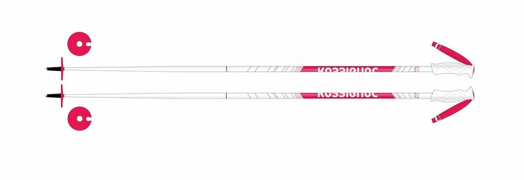 Lyžiarske palice Rossignol Electra Light white 18/19