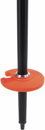 Lyžiarske palice Rossignol Hero Sl Jr Black/Red 25/26