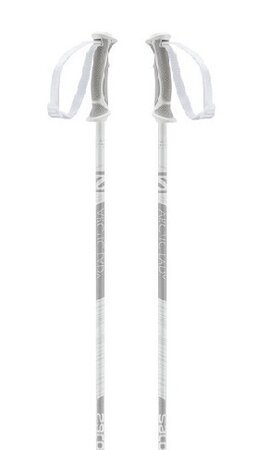 Lyžiarske palice Salomon Arctic Lady White Grey 20/21