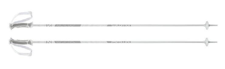 Lyžiarske palice Salomon Arctic Lady White Grey 20/21