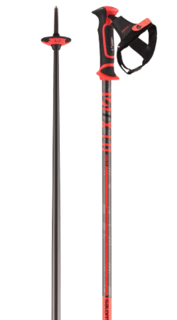 Lyžiarske palice Salomon X10 Ergo S3 Black/Red