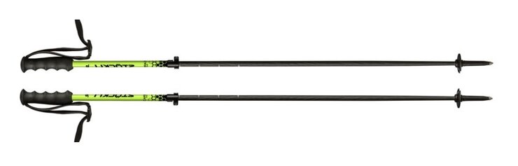 Lyžiarske palice Stöckli Carbon Race Green Vario 21/22