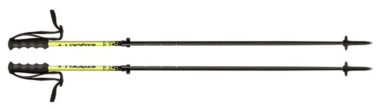 Lyžiarske palice Stöckli Carbon Race Yellow Vario 21/22