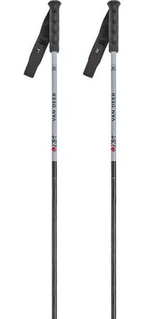 Lyžiarske palice Van Deer Race Carbon Grey/Black