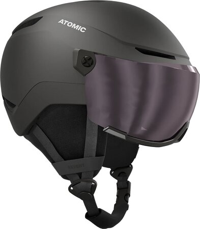 Lyžiarska prilba Atomic Revent Visor JR Black