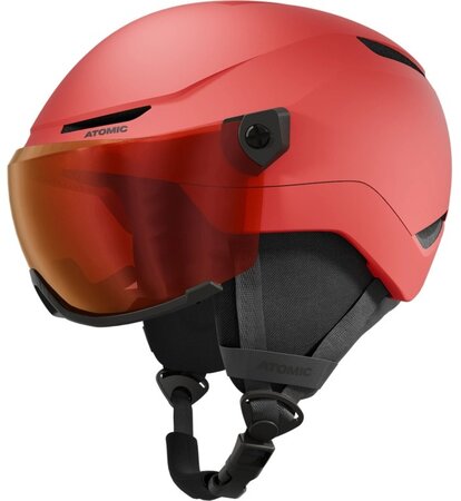 Lyžiarska prilba Atomic Revent Visor JR Red