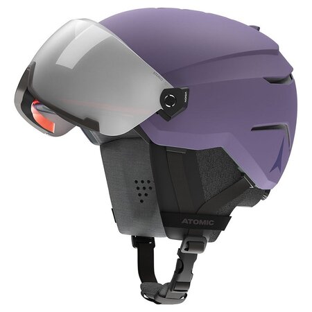 Lyžiarska prilba Atomic Savor Visor Stereo LightPurple