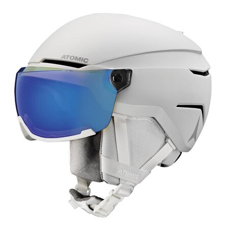 Lyžiarska prilba Atomic Savor Visor Stereo White Heath Lyžiarska prilba Atomic Savor Visor Stereo White Heath