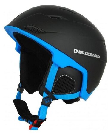 Lyžiarska prilba Blizzard Double blue matt/dark blue big logo 19/20