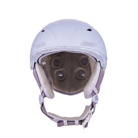 Lyžiarska prilba Blizzard Viva Double Ski White Matt/Transp. Flowers