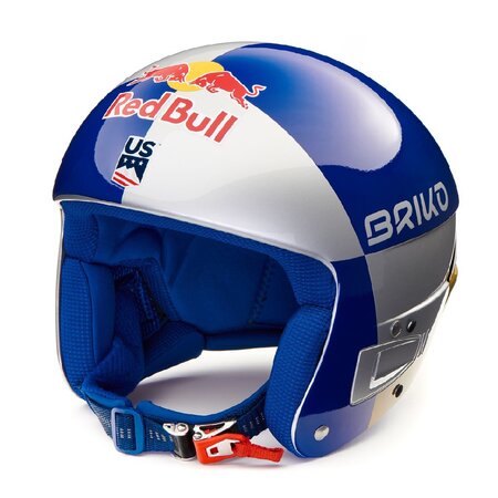 Lyžiarska prilba Briko Vulcano FIS 6.8 RB LVF Silver/Blue/Gold 19/20