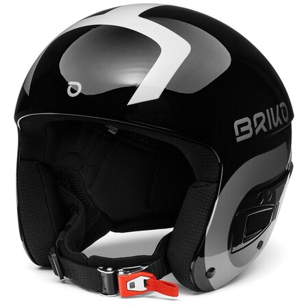 Lyžiarska prilba Briko Vulcano Fis 6.8 Shiny Black / Silver 20/21