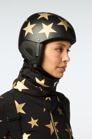 Lyžiarska prilba Goldbergh Smasher Helmet Black/Gold