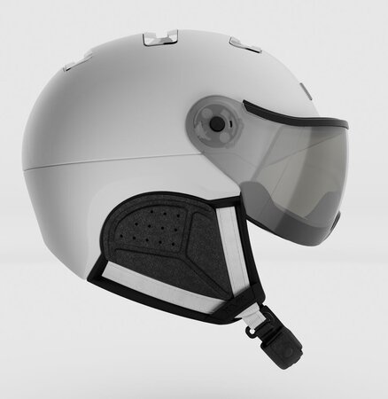 Lyžiarska prilba Kask Piuma R Chrome Photochromic White/Silver