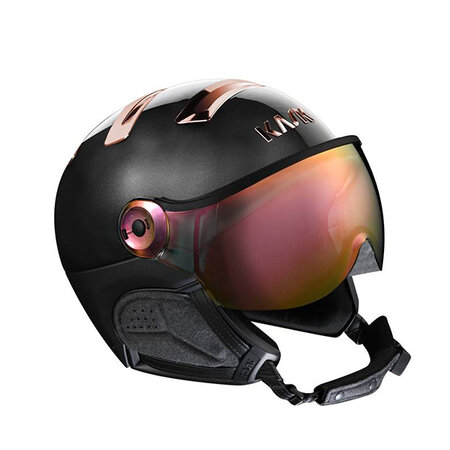 Lyžiarska prilba Kask Piuma R Chrome Photochromic Black/Pink Gold D