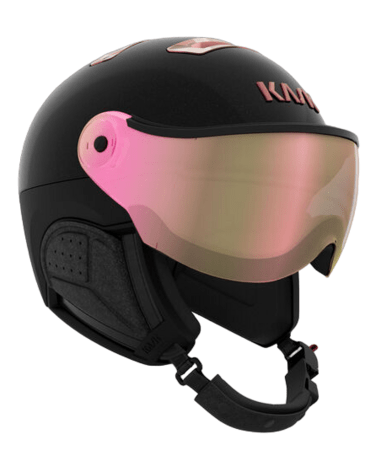 Lyžiarska prilba Kask Piuma R Chrome Visor Black/Pink Gold 23/24