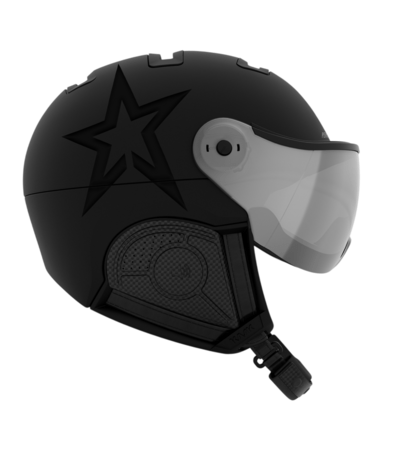 Lyžiarska prilba Perfect Moment Piuma PM Visor Black/Black