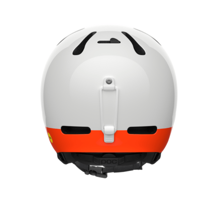 Lyžiarska prilba POC Fornix MIPS Hydrogen White/Fluorescent Orange