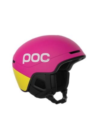 Lyžiarska prilba POC Obex Contour Rhos Red Matt/Citrine Yellow Matt
