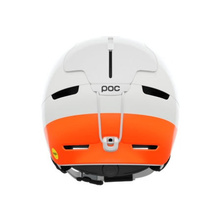 Lyžiarska prilba POC Obex MIPS Hydrogen White/Fluorescent Orange
