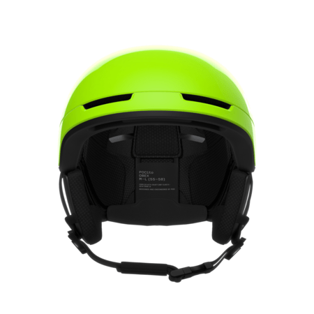 Lyžiarska prilba POC POCito Obex Fluorescent Yellow/Green